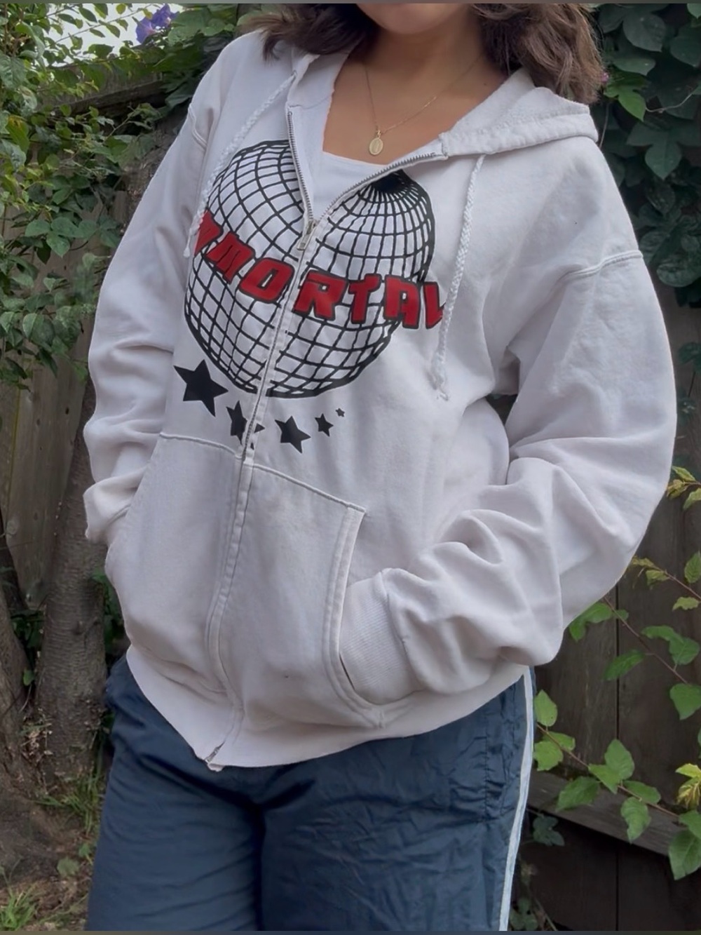 Vintage immortal zip up